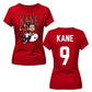 Harry Kane 9 Striker Graphic Football Ladies T-Shirt