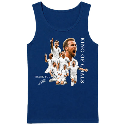 Harry Kane King Of Goals Football Legend Men Tank Top