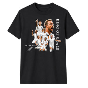 Harry Kane King Of Goals Football Tribute Unisex T-Shirt