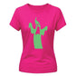 Haunting screaming ghost Glow in the Dark Ladies T-Shirt
