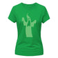 Haunting screaming ghost Glow in the Dark Ladies T-Shirt