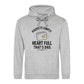 Heart Full Dad Quote Hoodie Fit Father Day Hoodie