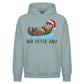 Lovely Couple Her Otter Half Christmas Oversized Hoodie