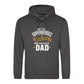 Worlds Best Dad Fathers Day Hero Dad Quote Style Hoodie Fit Father Day Hoodie - Gift for Dad UK