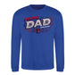 Hero Dad Spider Style Printed father day sweatshirt