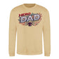 Hero Dad Spider Style Printed father day sweatshirt