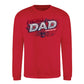 Hero Dad Spider Style Printed father day sweatshirt