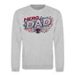Hero Dad Spider Style Printed father day sweatshirt