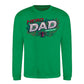 Hero Dad Spider Style Printed father day sweatshirt