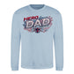 Hero Dad Spider Style Printed father day sweatshirt