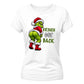 Hilarious cheeky Grinch graphic Christmas Ladies T-Shirt