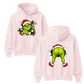 Hilarious double-sided character Christmas Unisex Hoodie