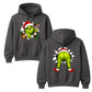 Hilarious double-sided character Christmas Unisex Hoodie