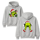 Hilarious double-sided character Christmas Unisex Hoodie