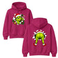 Hilarious double-sided character Christmas Unisex Hoodie