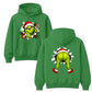 Hilarious double-sided character Christmas Unisex Hoodie
