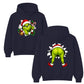 Hilarious double-sided character Christmas Unisex Hoodie
