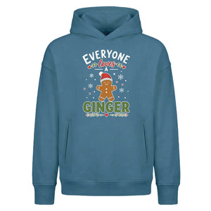 Hilarious Gingerbread Man Quote Christmas Oversized Hoodie