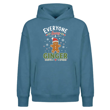 Hilarious Gingerbread Man Quote Christmas Oversized Hoodie