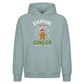 Hilarious Gingerbread Man Quote Christmas Oversized Hoodie
