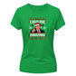 Hilarious iconic TV quote graphic Christmas Ladies T-Shirt