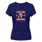 Hilarious iconic TV quote graphic Christmas Ladies T-Shirt