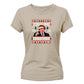 Hilarious iconic TV quote graphic Christmas Ladies T-Shirt