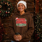 Hilarious Merry Drunk Drinking Christmas Oversized Hoodie