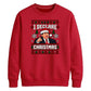 Hilarious office show quote Christmas Unisex Sweatshirt