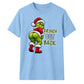 Hilarious rear view text graphic Christmas Unisex T-Shirt