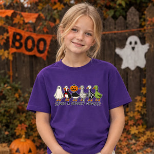 Hilarious spooky goose costumes Halloween Kids T-Shirt