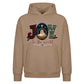Holy Nativity Joy To The World Christmas Oversized Hoodie