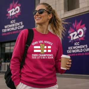 Home Soil Heroes Women Cricket Sweatshirt - ICC T20 World Cup