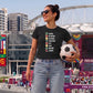 Honor Portugal football tournament Ladies Fit t-shirt