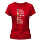 Honor Portugal football tournament Ladies Fit t-shirt