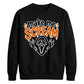 Horror mask scream quote print Halloween Unisex Sweatshirt