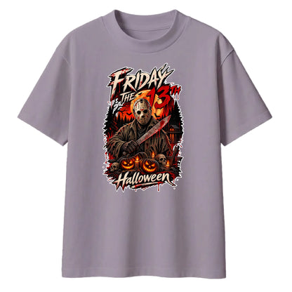 Horror slasher Friday the 13th Halloween Oversized T-Shirt