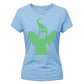 Howling spectre graphic Glow in the Dark Ladies T-Shirt