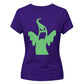 Howling spectre graphic Glow in the Dark Ladies T-Shirt