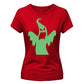 Howling spectre graphic Glow in the Dark Ladies T-Shirt