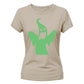 Howling spectre graphic Glow in the Dark Ladies T-Shirt