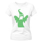 Howling spectre graphic Glow in the Dark Ladies T-Shirt