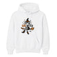 Humorous bad witch quote graphic print Halloween hoodie