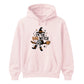 Humorous bad witch quote graphic print Halloween hoodie