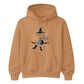 Humorous bad witch quote graphic print Halloween hoodie