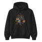Humorous bad witch quote graphic print Halloween hoodie