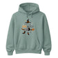 Humorous bad witch quote graphic print Halloween hoodie