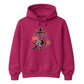 Humorous bad witch quote graphic print Halloween hoodie