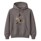 Humorous bad witch quote graphic print Halloween hoodie