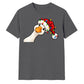 Humorous curious goose graphic Christmas Unisex T-Shirt